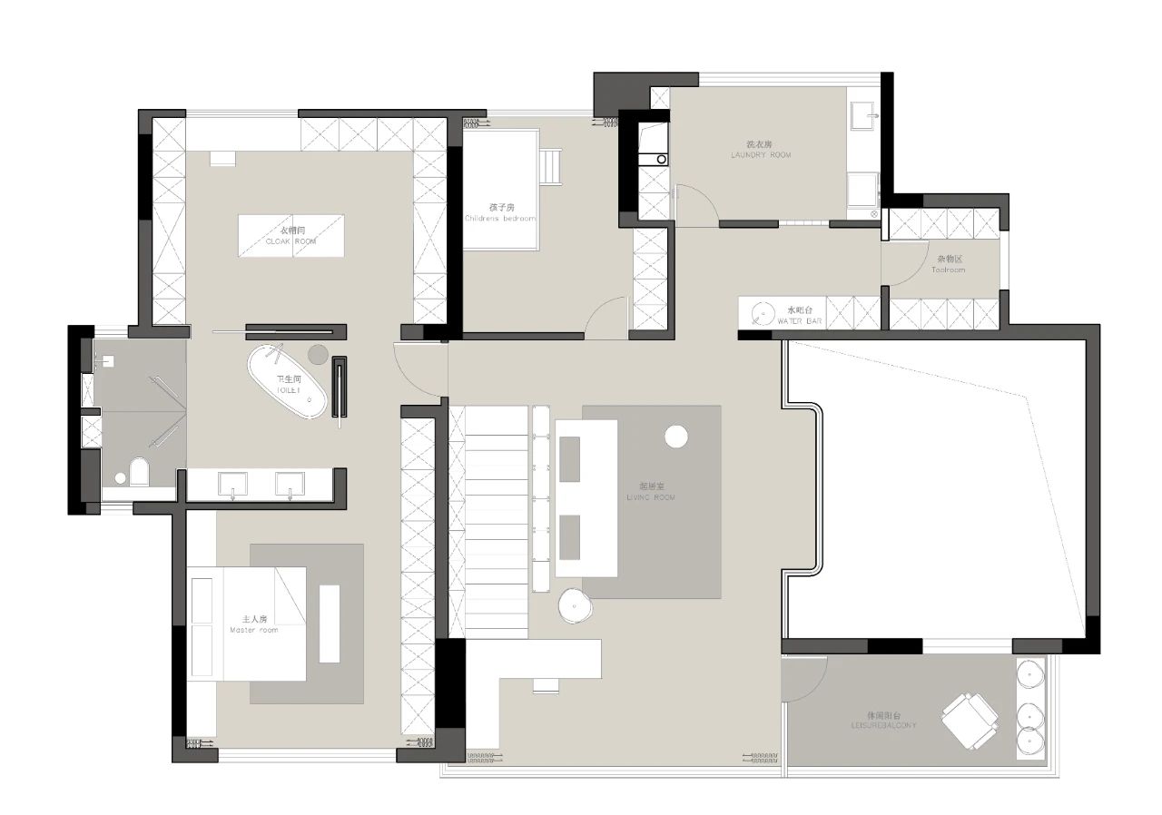 贵阳空中复式大宅丨中国贵阳丨贵州凡舍空间设计有限公司-123