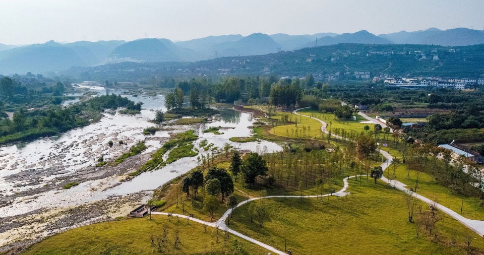 宜昌黄柏河湿地公园丨中国宜昌丨杭州园林设计院股份有限公司-5