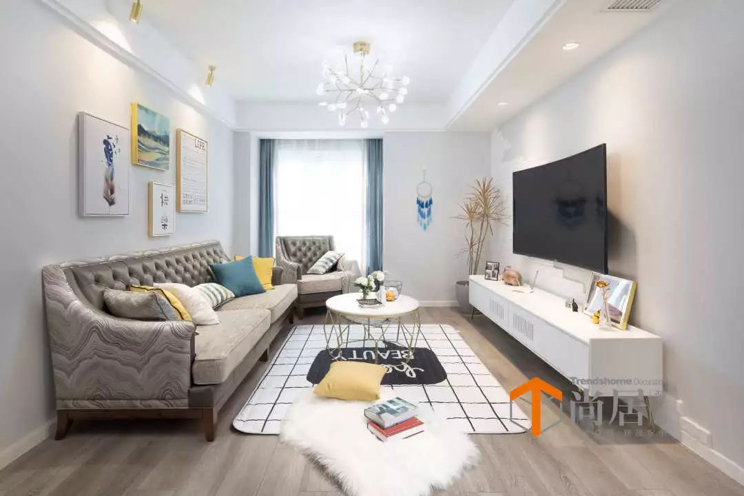 北欧风婚房设计丨尚居装饰主任设计师王娟-31