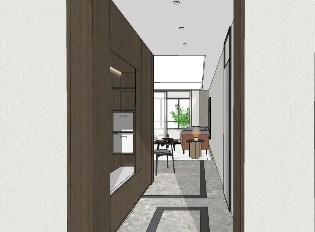 83m²精装房定制柜设计，功能完善的“家”-31