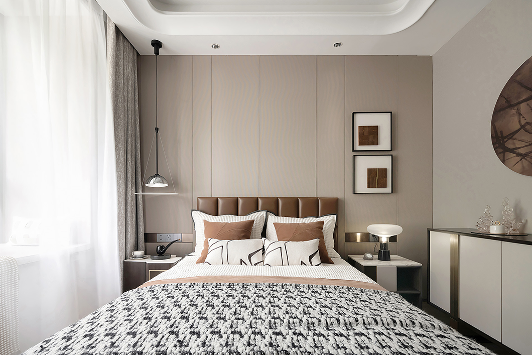 德方圆 | 380㎡现代别墅，轻奢有度，简而不凡！-26