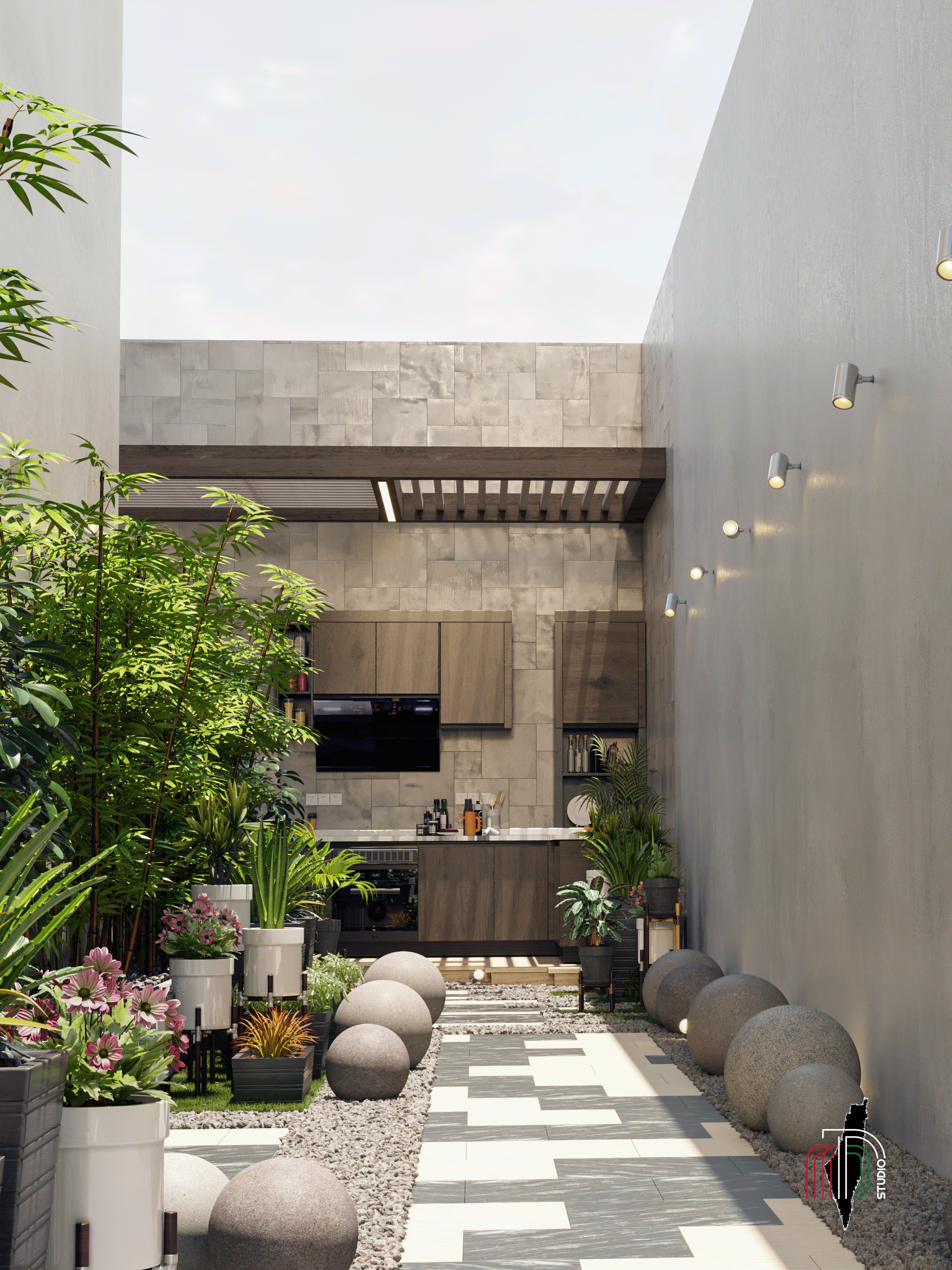 B3 景观设计 · 现代景观设计丨埃及丨MUHAMMAD TALAAT DESIGN STUDIO-3