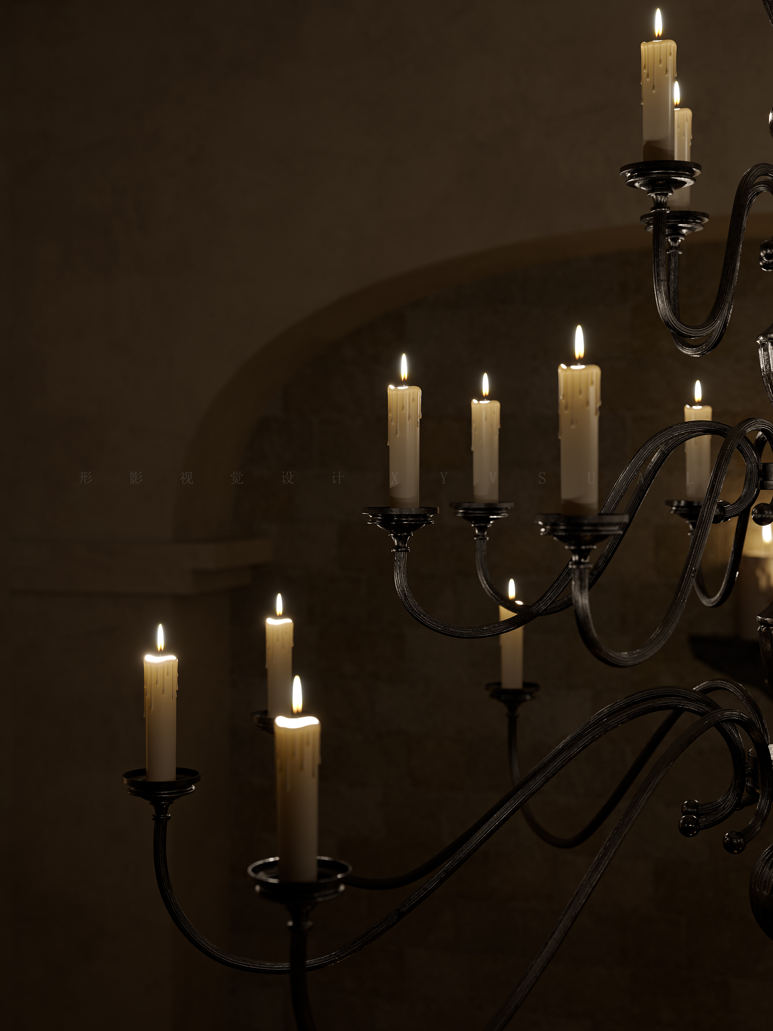 威士忌酒吧丨尺与匙空间设计-14