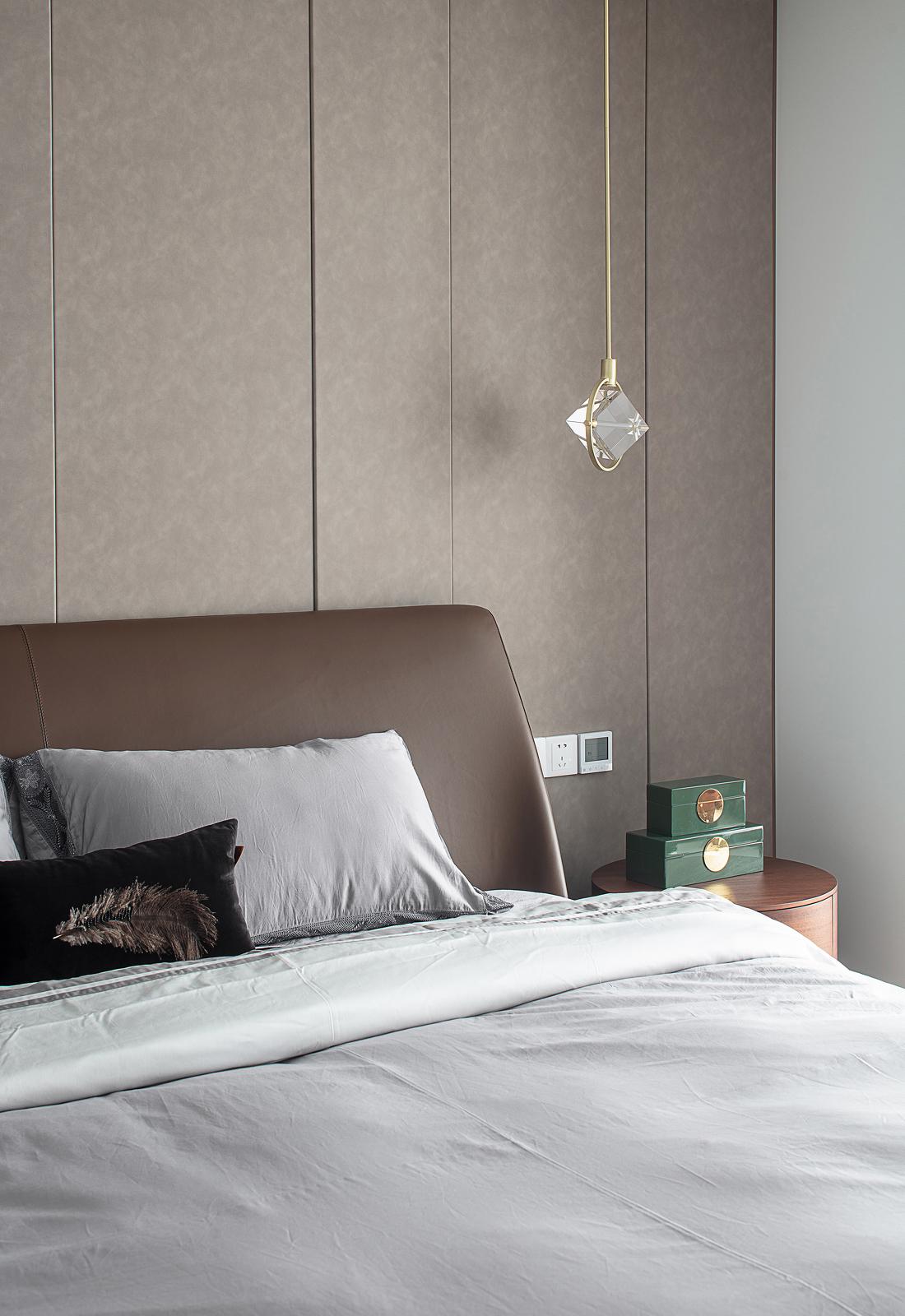 
原木与留白--现代轻奢舒适雅居 -21