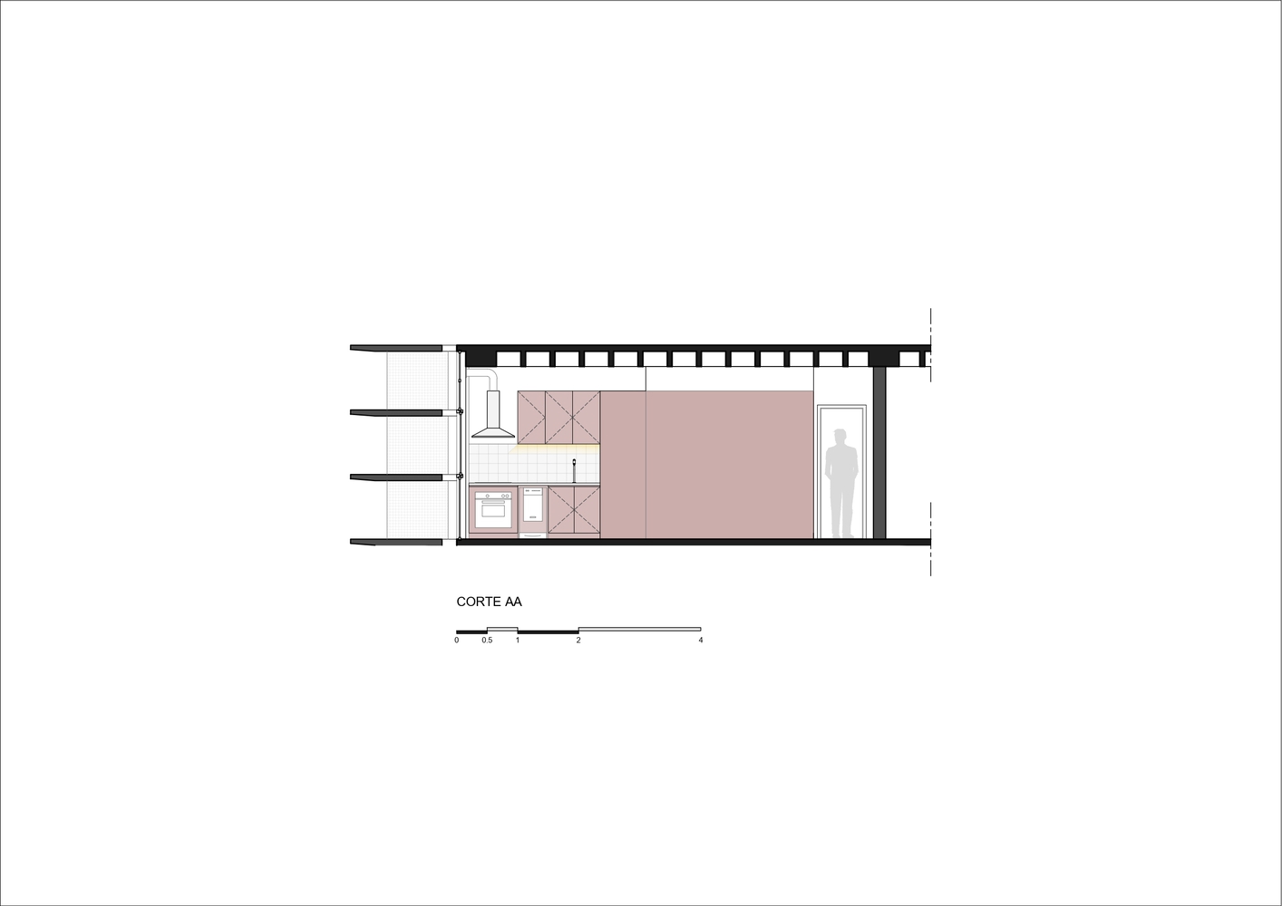 巴西圣保罗科潘大厦 E 座公寓丨Valdivieso Design-24