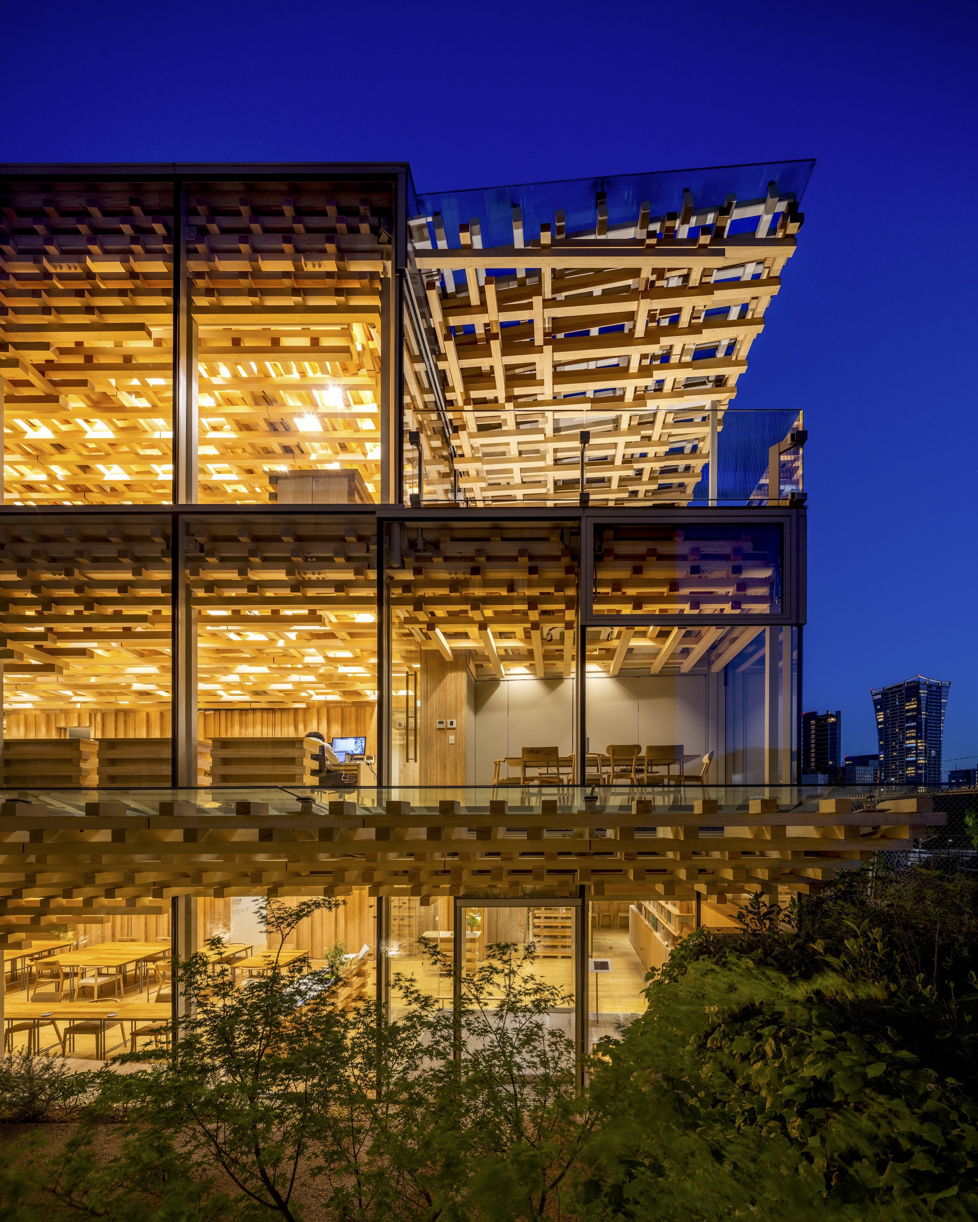 AEAJ 绿色露台丨日本丨Kengo Kuma & Associates-15