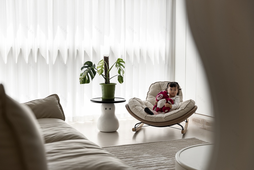 140㎡阳光容器 把光揉进每个平方的极简主义丨中国杭州丨SJD春茉空间设计-15