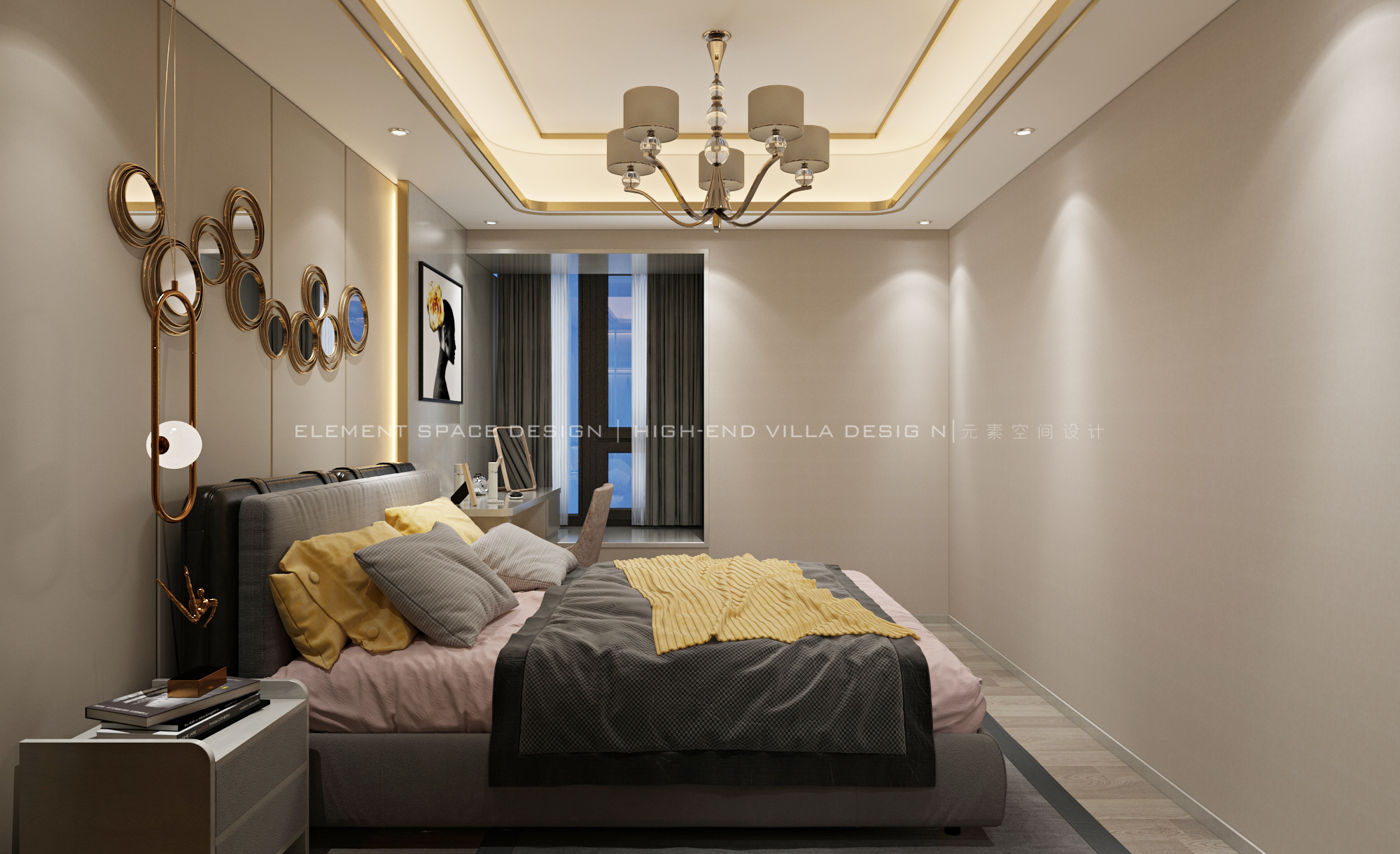 2021 轻奢全案设计-- 元素视觉 | 打造幸福美满家居空间-8