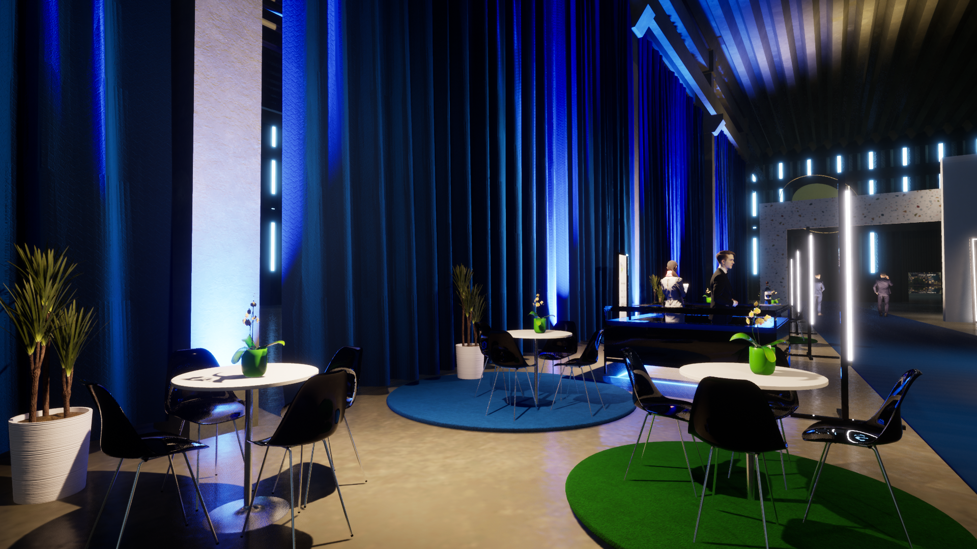 Cenografia Allergan Tátil lançamento-16