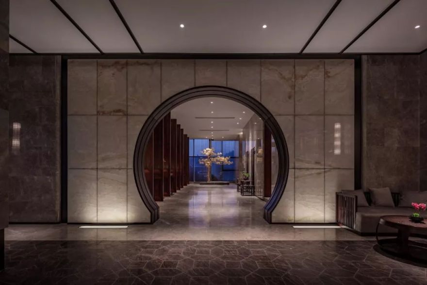 禅意美学融入现代酒店空间——湖北黄冈天下禅滨江酒店设计-14
