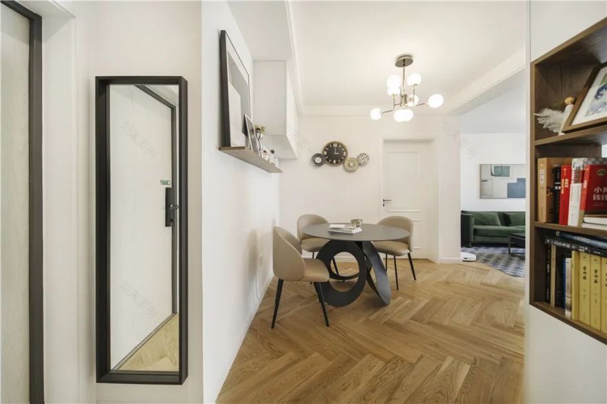 现代轻奢风老房逆袭丨中国上海丨欧碧雅空间设计-37