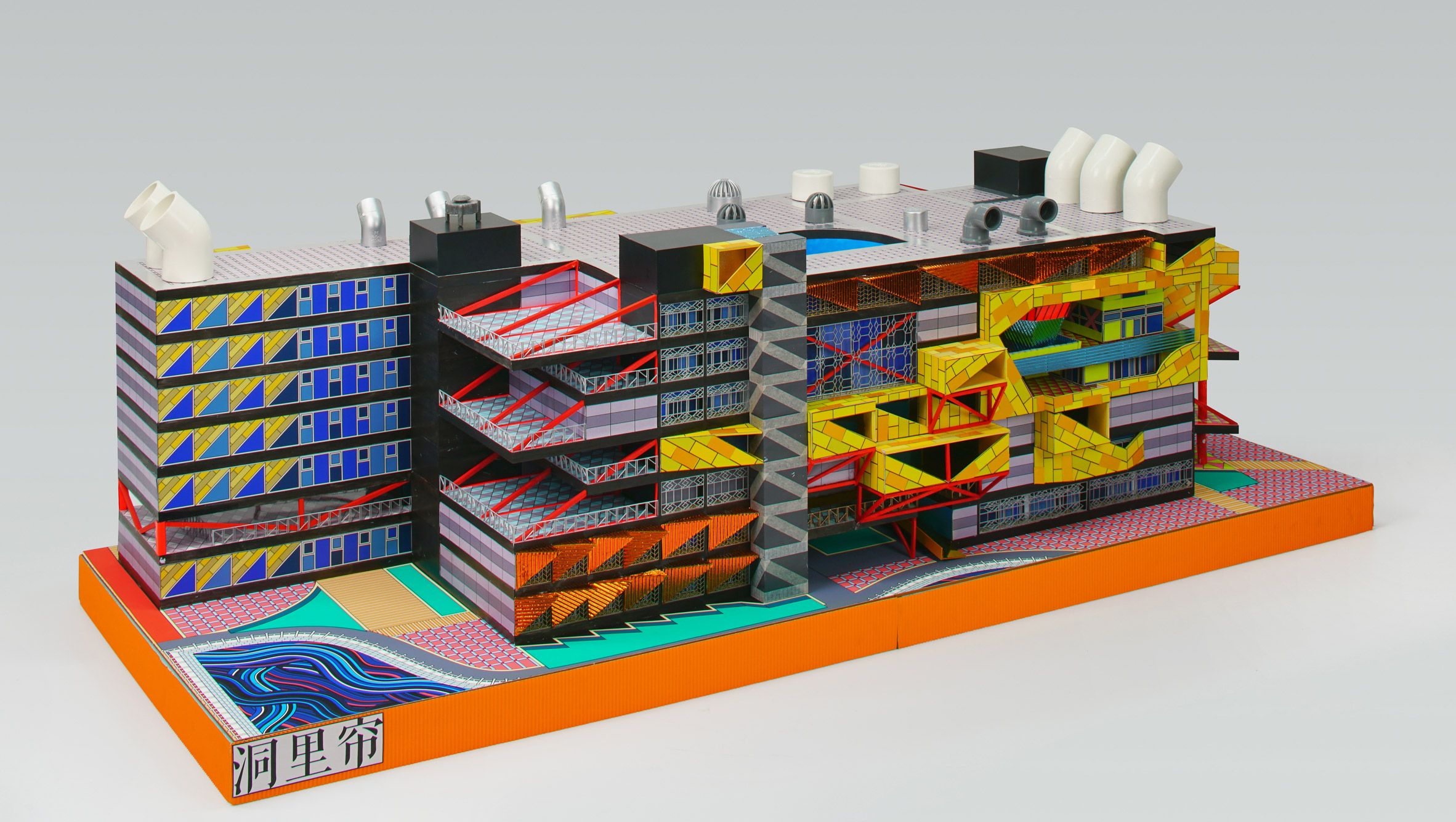 Syracuse 大学呈现融合东西方建筑风格的北京地图模型-28