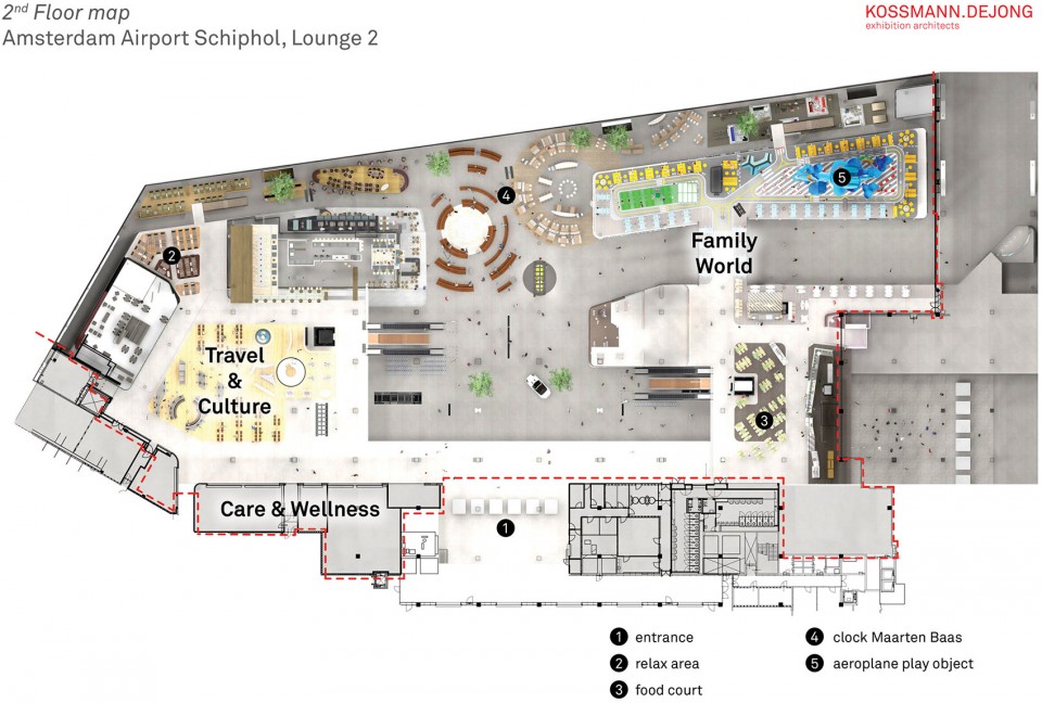 阿姆斯特丹机场第二候机厅，社交空间新定义-33