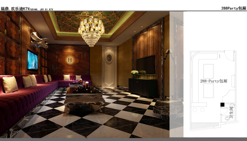 福鼎欢乐迪 KTV丨陈建春|线索 DESIGN-49