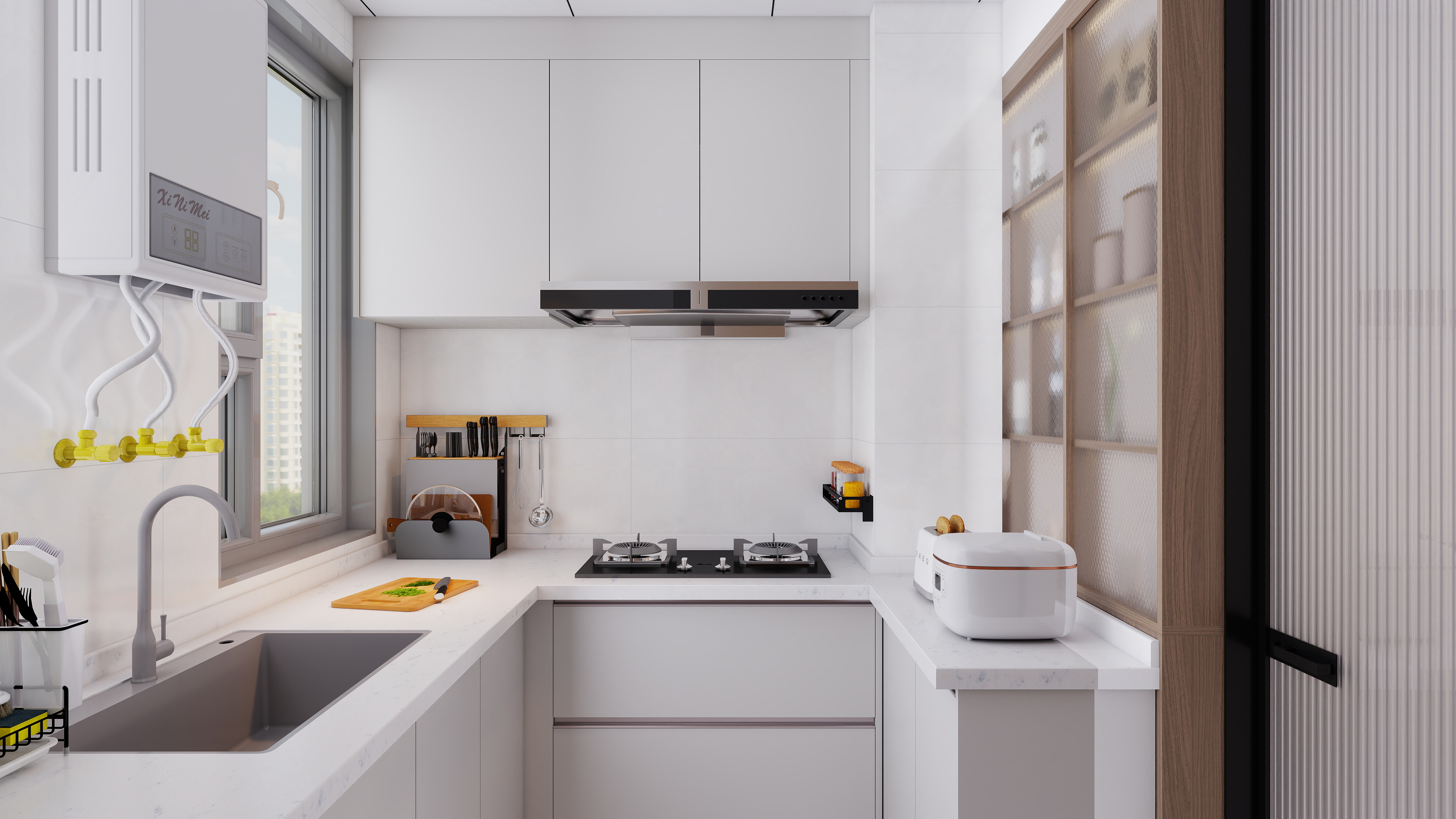 现代奶油：温馨港湾の家-7