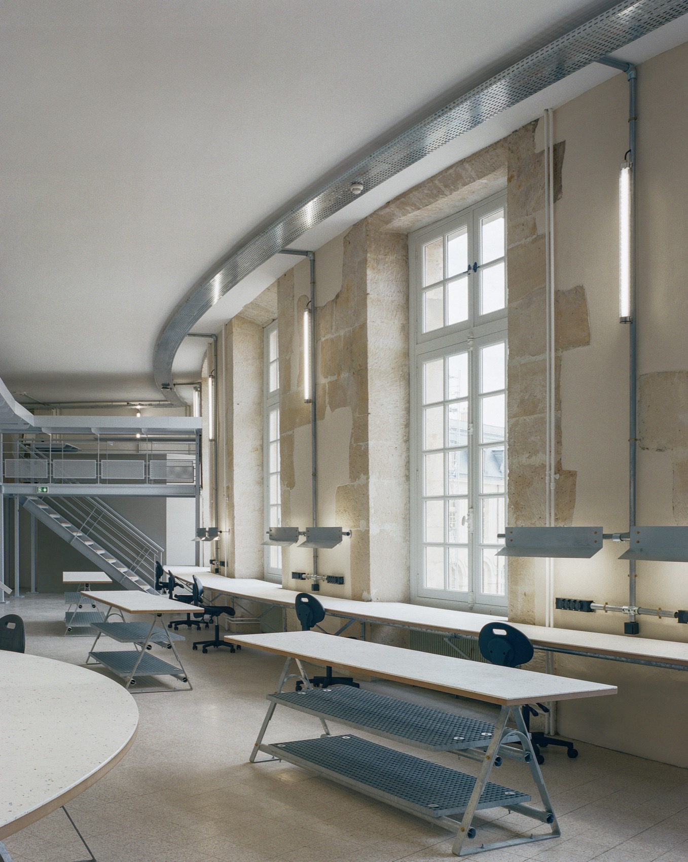 凡尔赛国立建筑学院工坊翻新丨法国丨minuit architectes-17