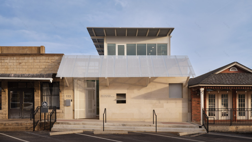 大理石瀑布艺术工作室丨美国奥斯汀丨Lake Flato Architects-0