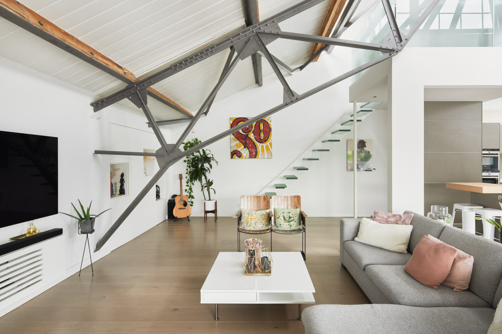 This converted power station gets plenty of natural light - The Spaces-2