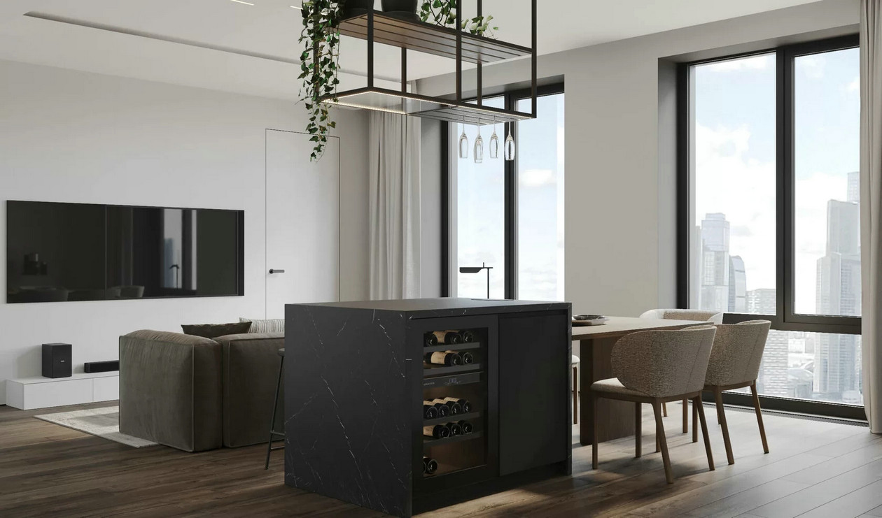 灰色系小空间公寓设计-4