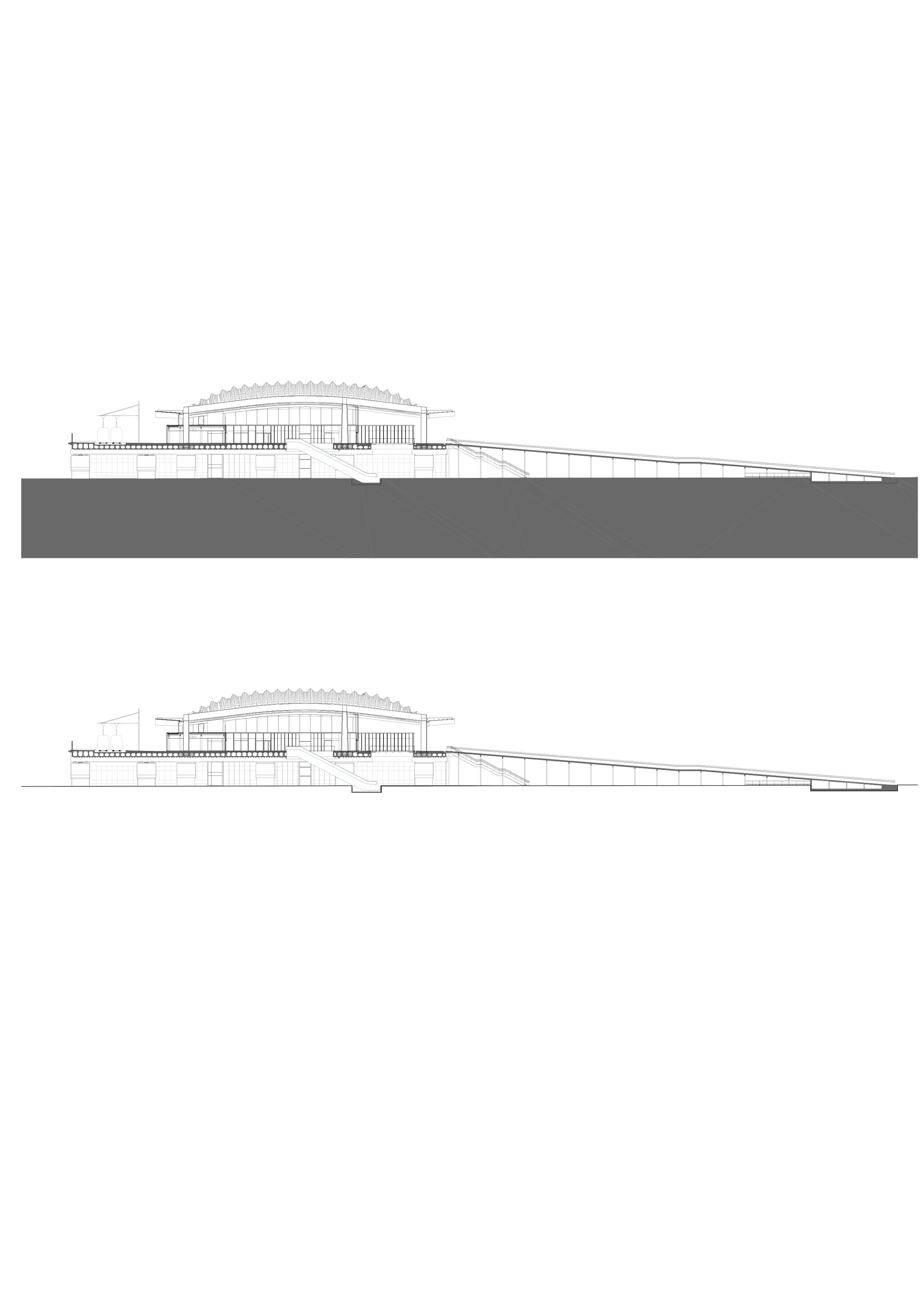 Montpellier 车站 | 光影艺术的极致呈现-35