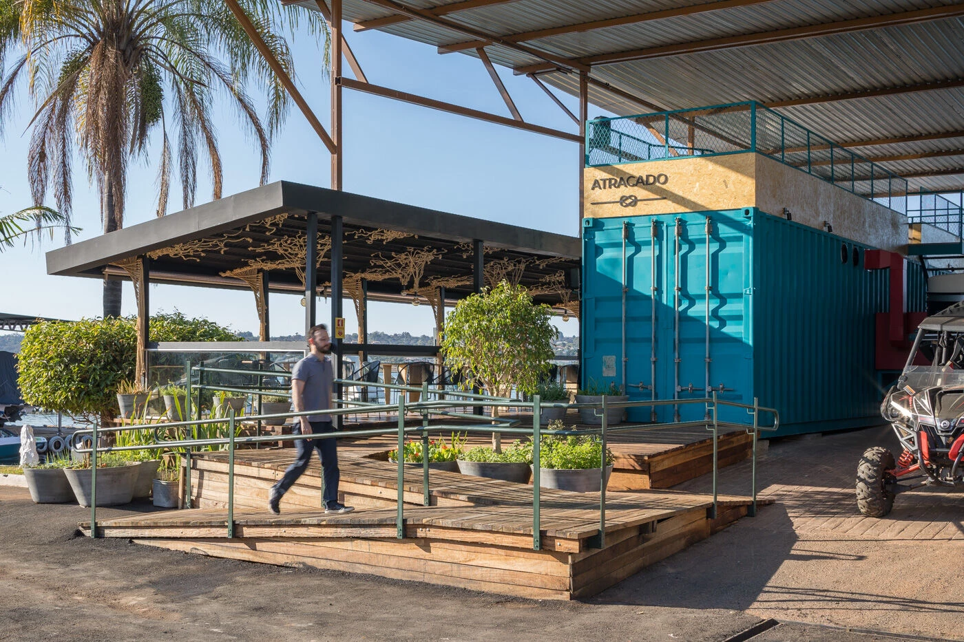 巴西 Atracado 餐厅丨mínimo arquitetura e design-18