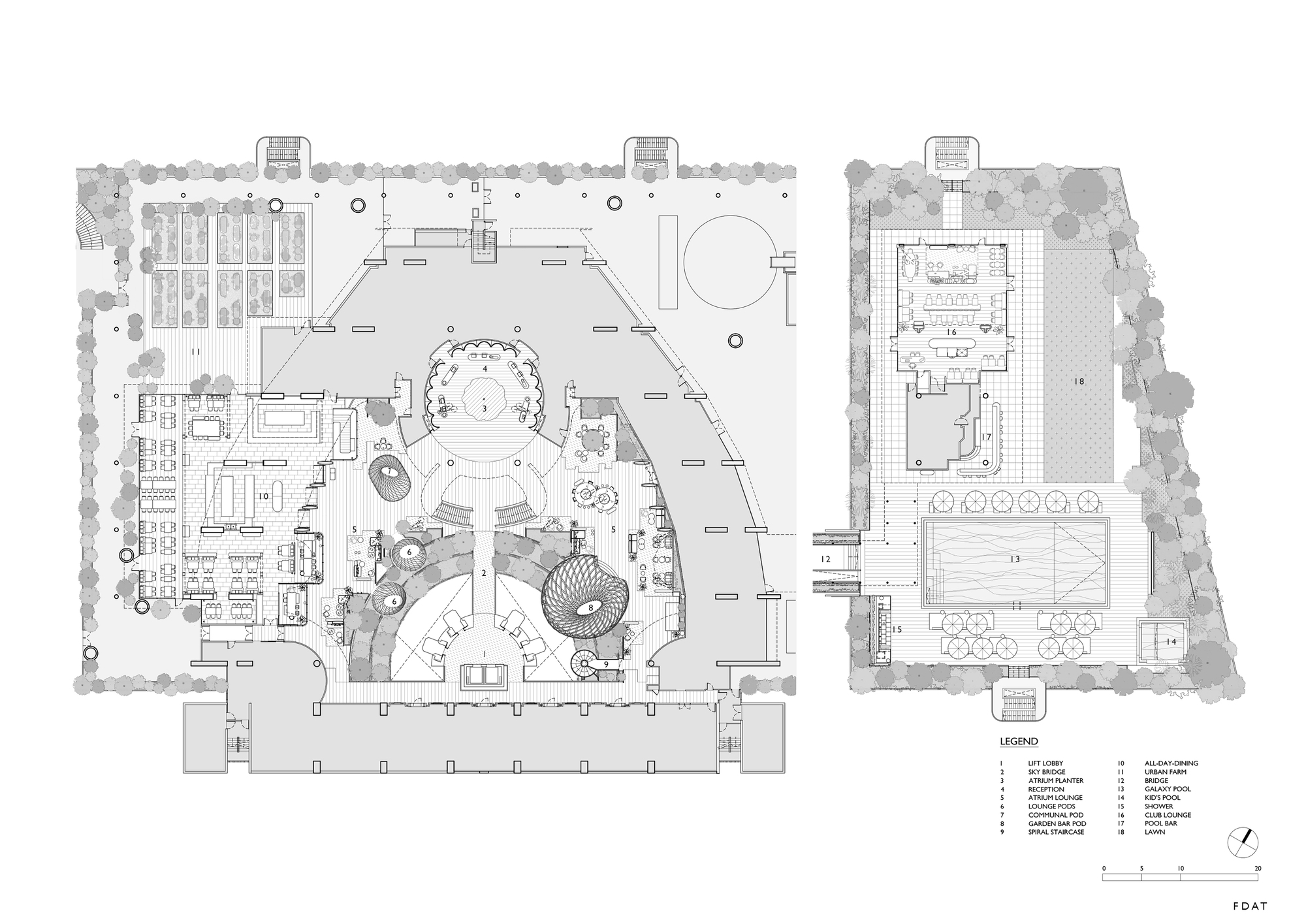 滨海湾宾乐雅精选酒店丨新加坡丨FDAT Architects-7