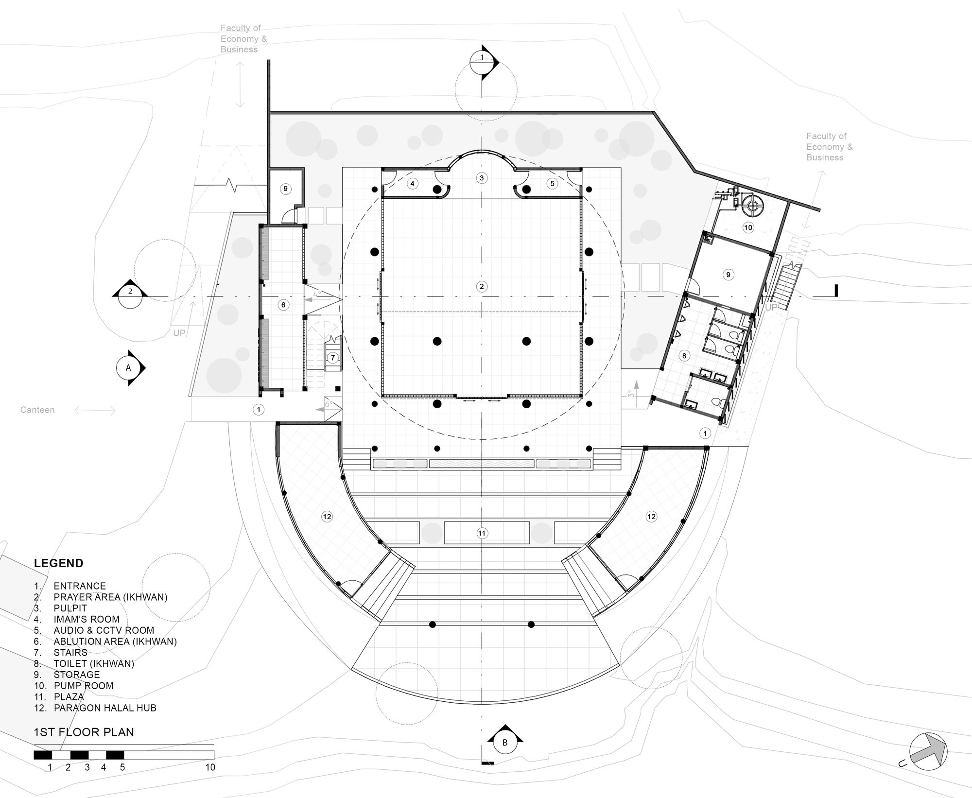 Al-Iqtishad Mushola / CREM Paragon x KIND-22