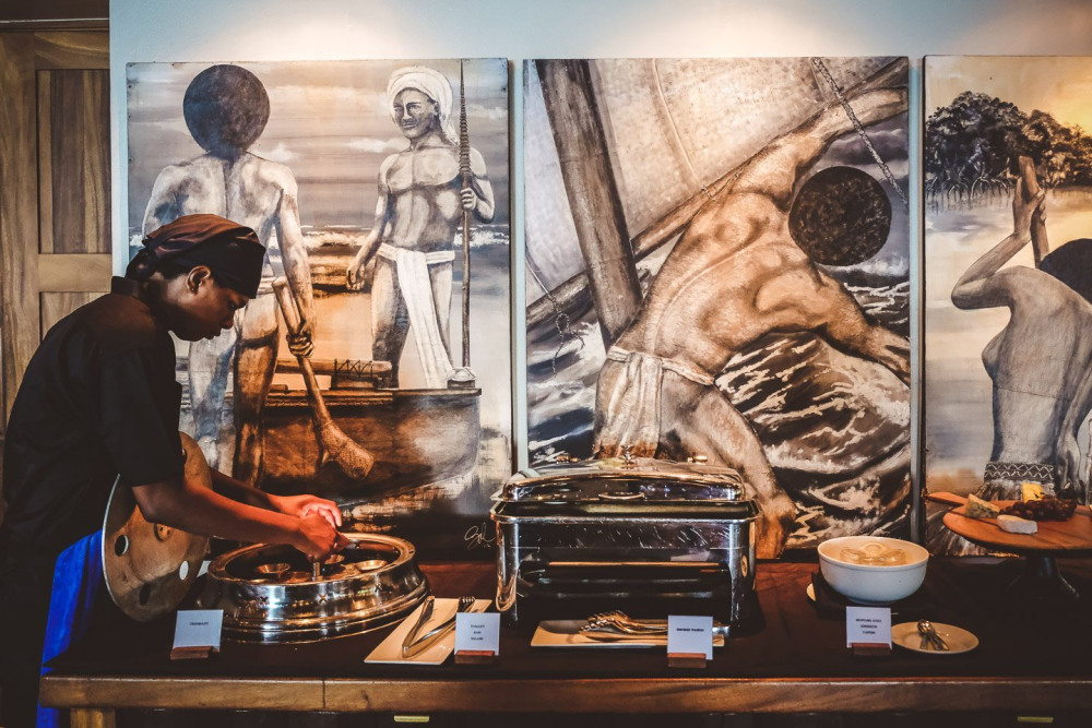 斐济五星级豪华度假酒店,现代斐济风格的海滨别墅-14