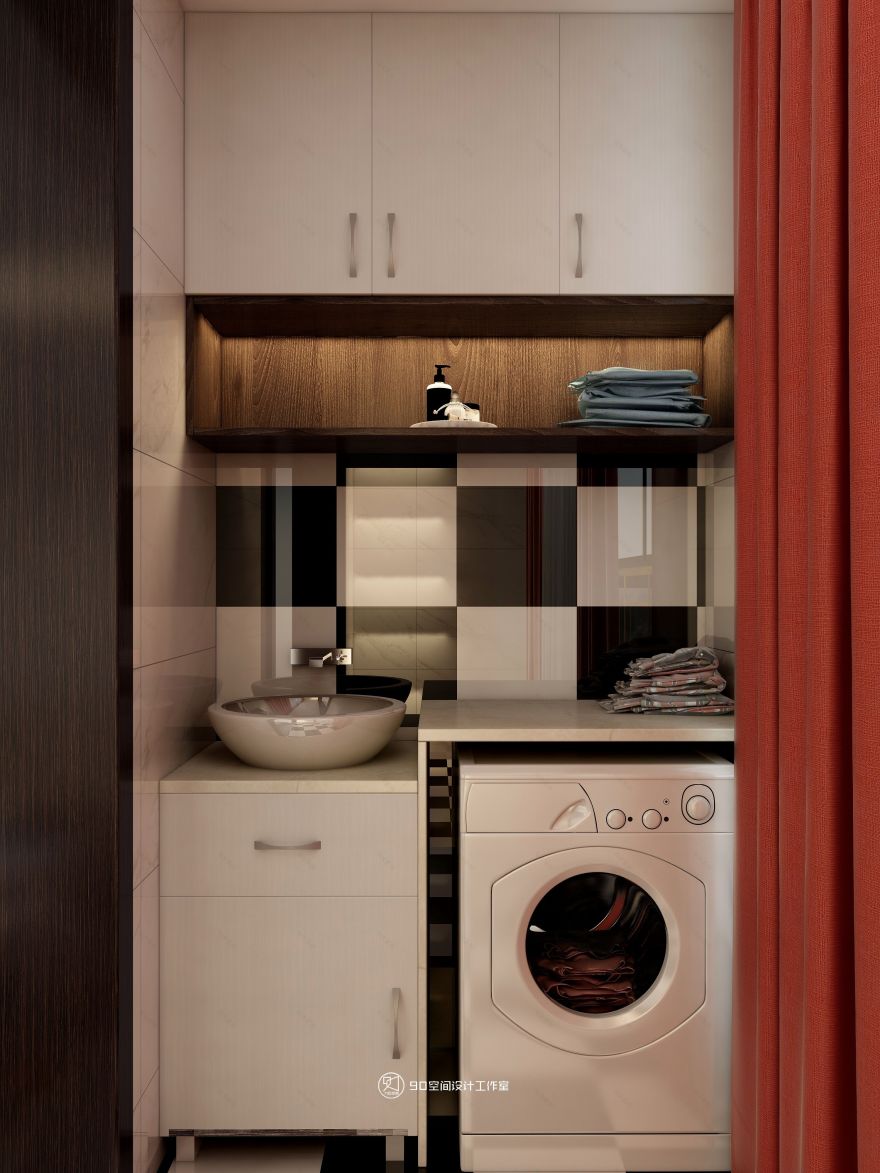 修炼爱情 · 轻奢 90 平方 2 房 2 厅 1 卫设计-50