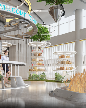 中意生态农场大堂设计