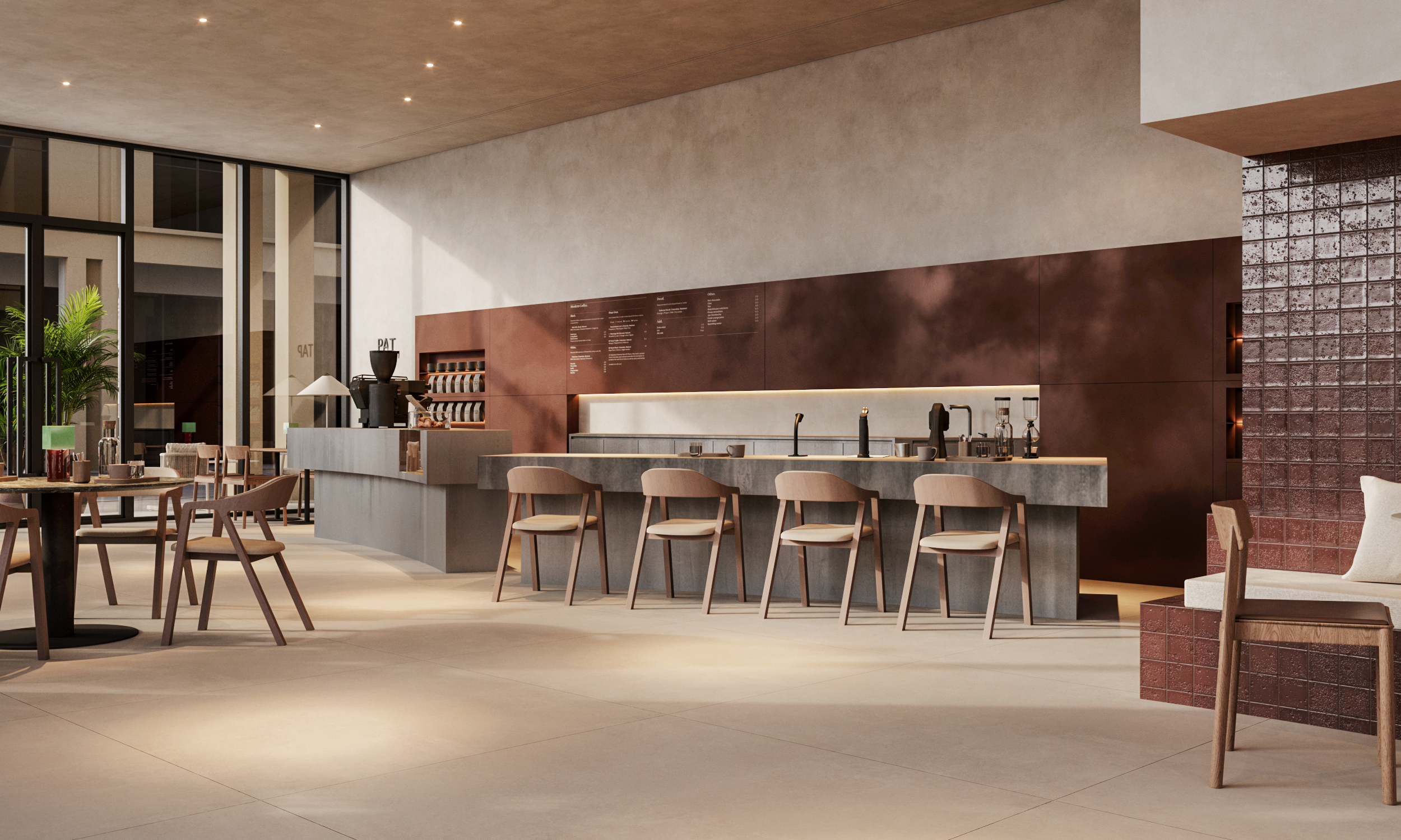 帕特咖啡与烘焙店丨阿联酋阿布扎比丨UMKY design studio-12