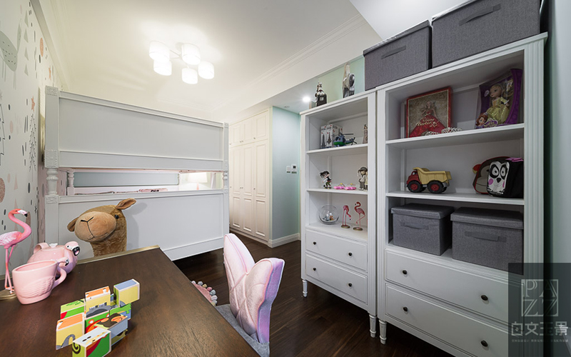 摩登美式轻奢【芳华】之家,打造实用与优雅并存的四室两厅-47