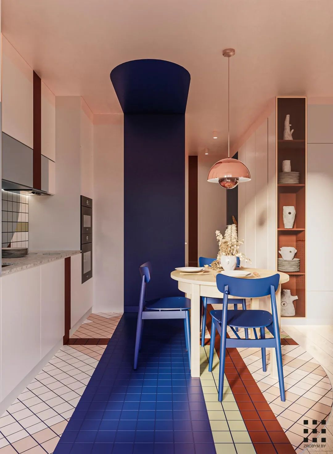 70㎡现代风公寓-7