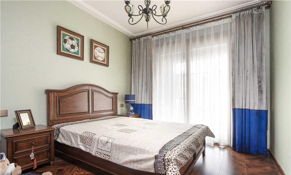 美式木色家居,温馨舒适生活空间-14