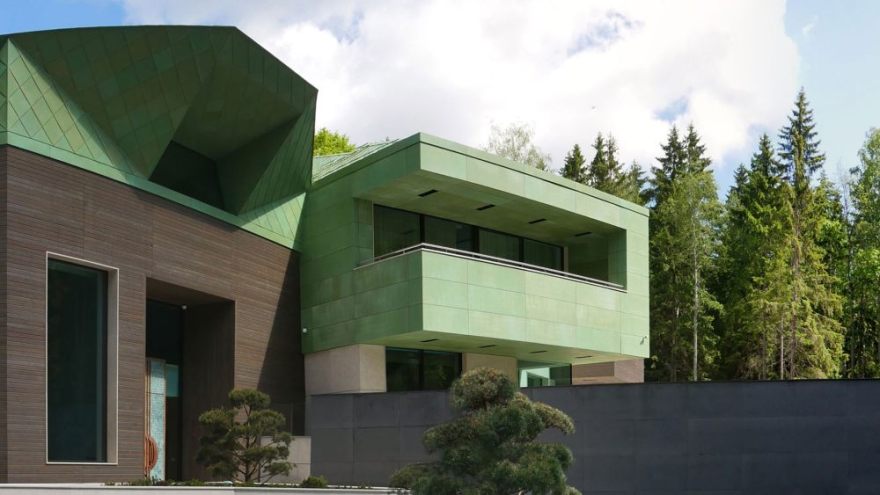 莫斯科北部森林中的现代别墅丨俄罗斯莫斯科丨威廉·萨瓦伊-19