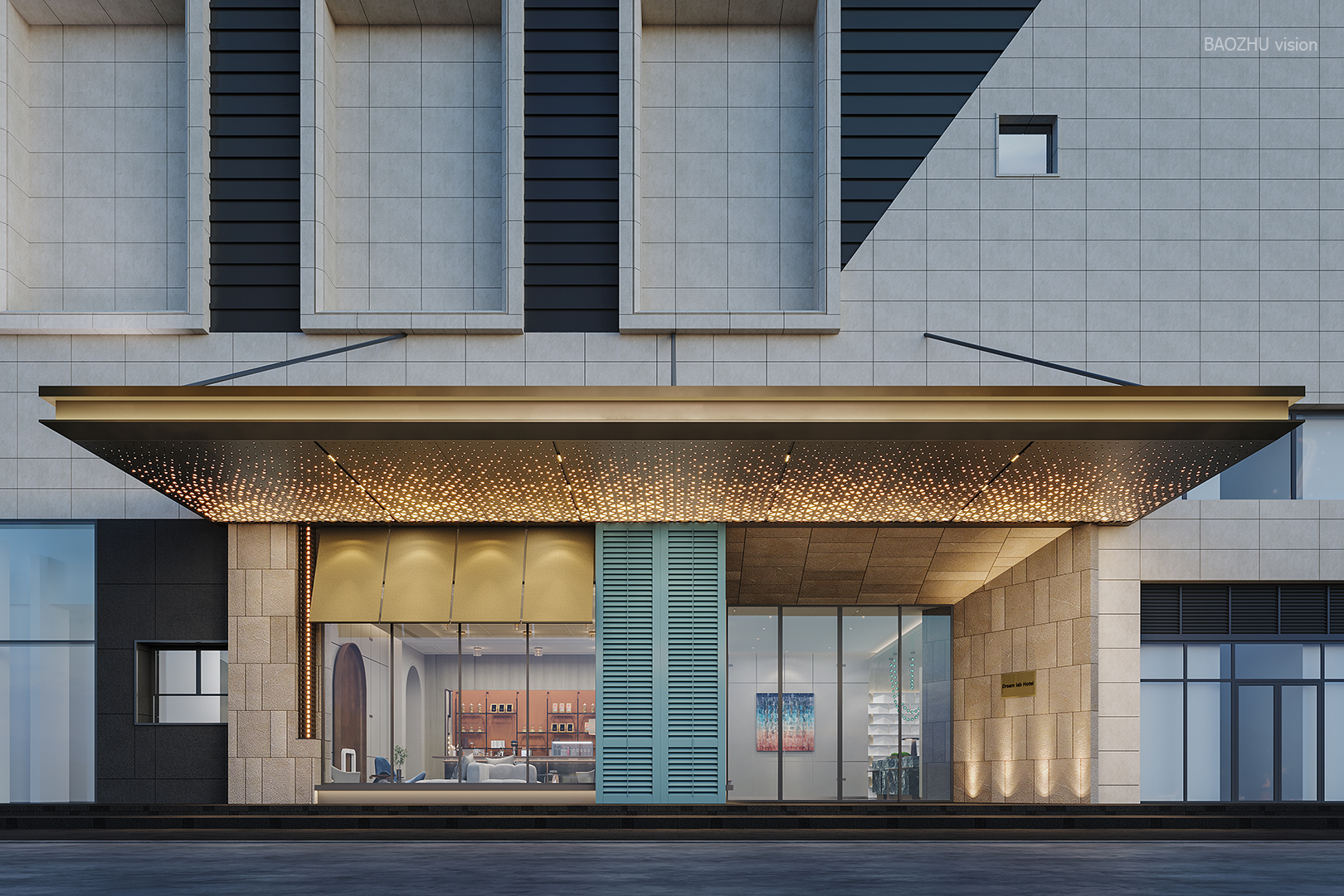 君屿酒店效果图方案丨中国长沙丨湖南米修设计-3