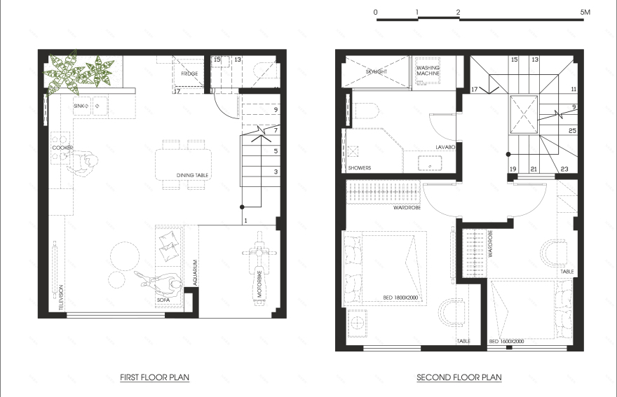 八公的家丨越南海防丨HACHI ARCHITECTS-14