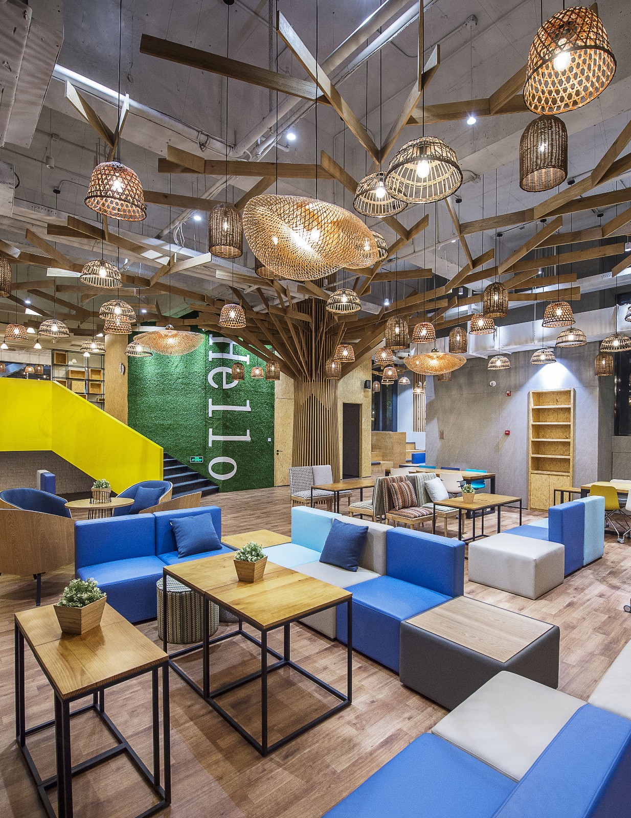 厦门湖里汇金大厦FUNWORK联合办公——丛林氧吧  VHD-4