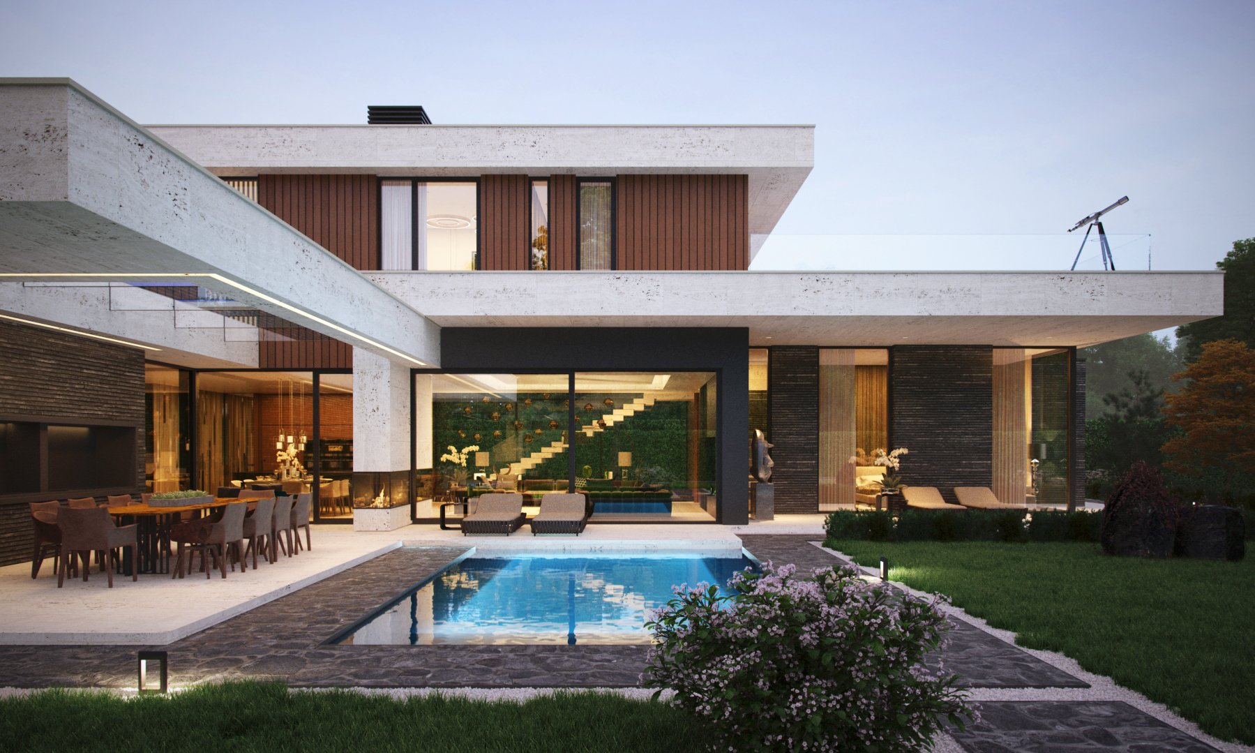 Country house in the village Renaissance Alexandra Fedorova-6