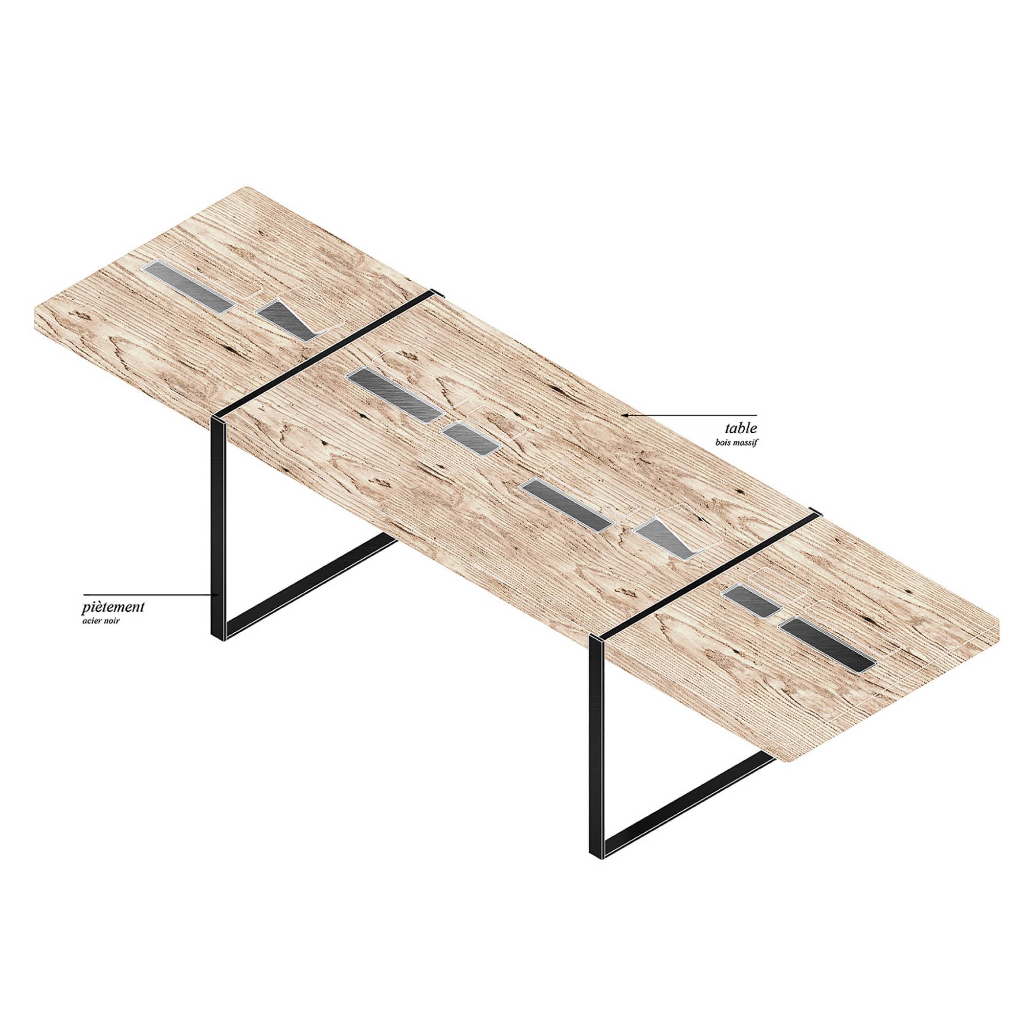 酒窖桌（注：BODEGA常见意为酒窖酒庄等，TABLE是桌子，结合起来推测为酒窖桌，但具体含义可能需结合更详细语境判断） 丨ABP Architectes-20
