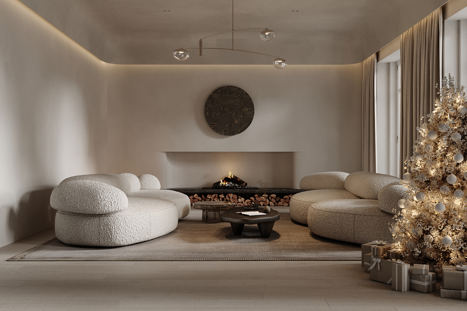 比利时冬季私人住宅丨SEDOVA ELENA-16