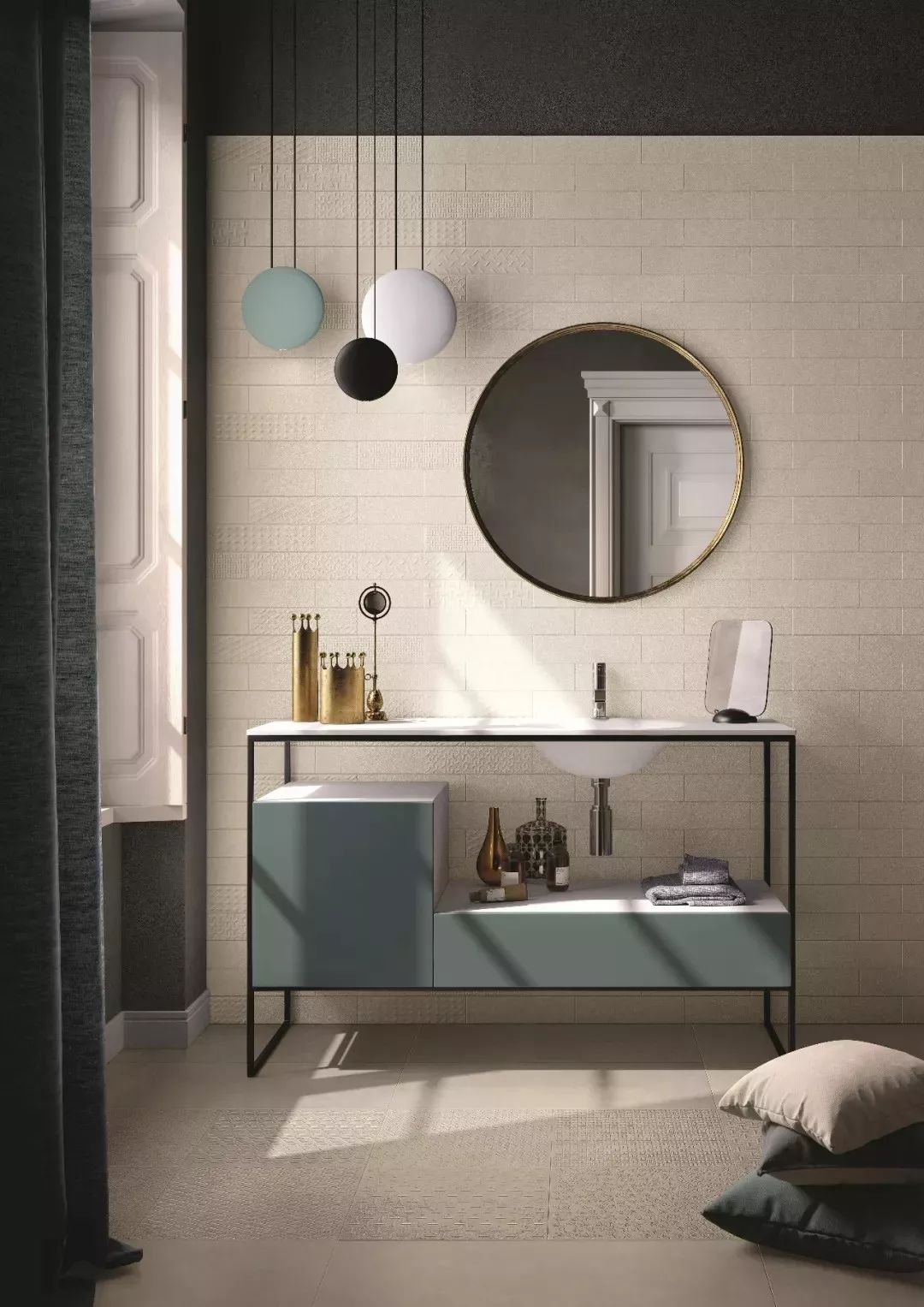 洗漱台设计新趋势，惊艳整个家！-35