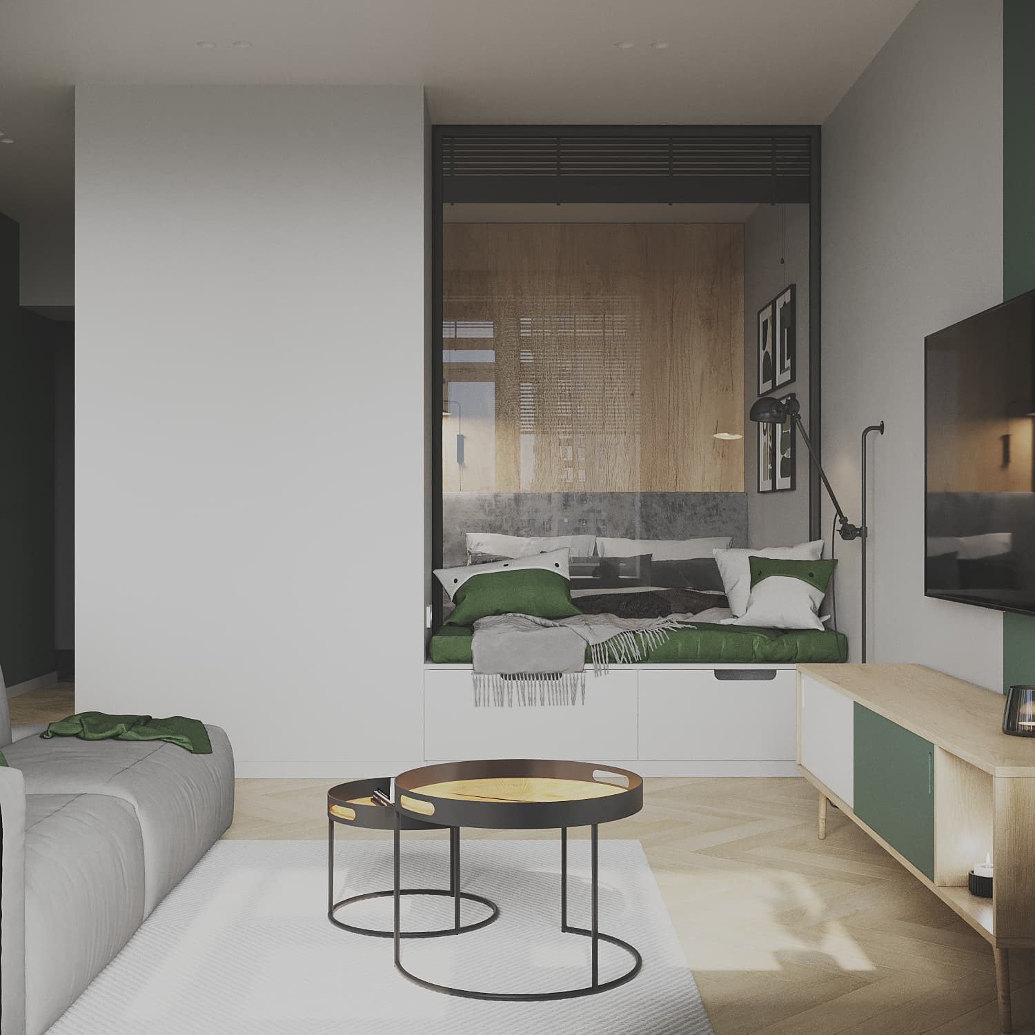 原木+绿色 畅享夏日温柔，森林里的清冽之美-6