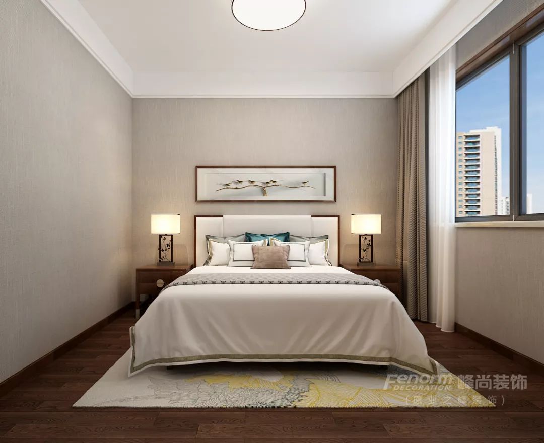 简韵新中式 | 香堤园 106㎡新中式家居设计-41