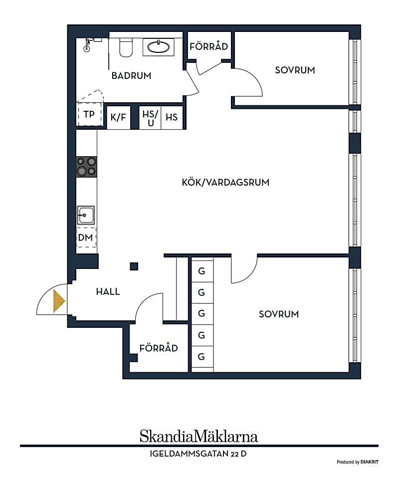 斯德哥尔摩旧工厂改造的现代北欧风公寓-32