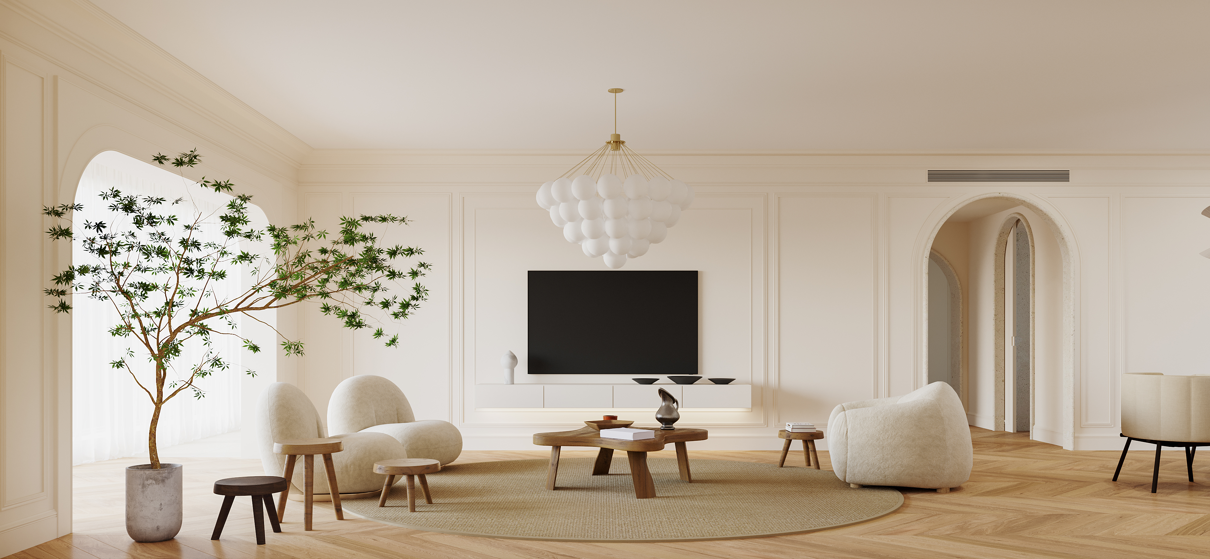 法式简约风住宅-4