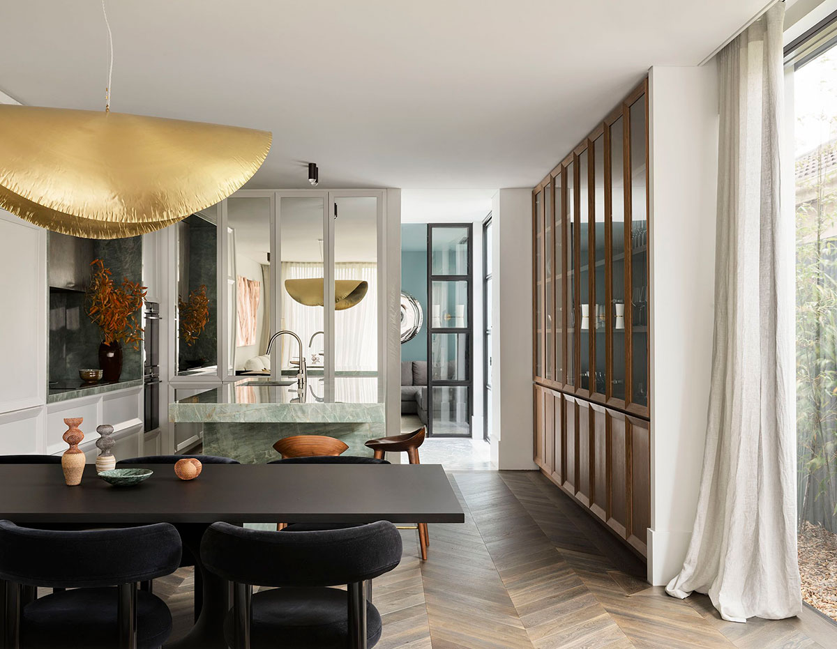 悉尼现代豪宅 | 独特配色与精致细节的完美结合-1