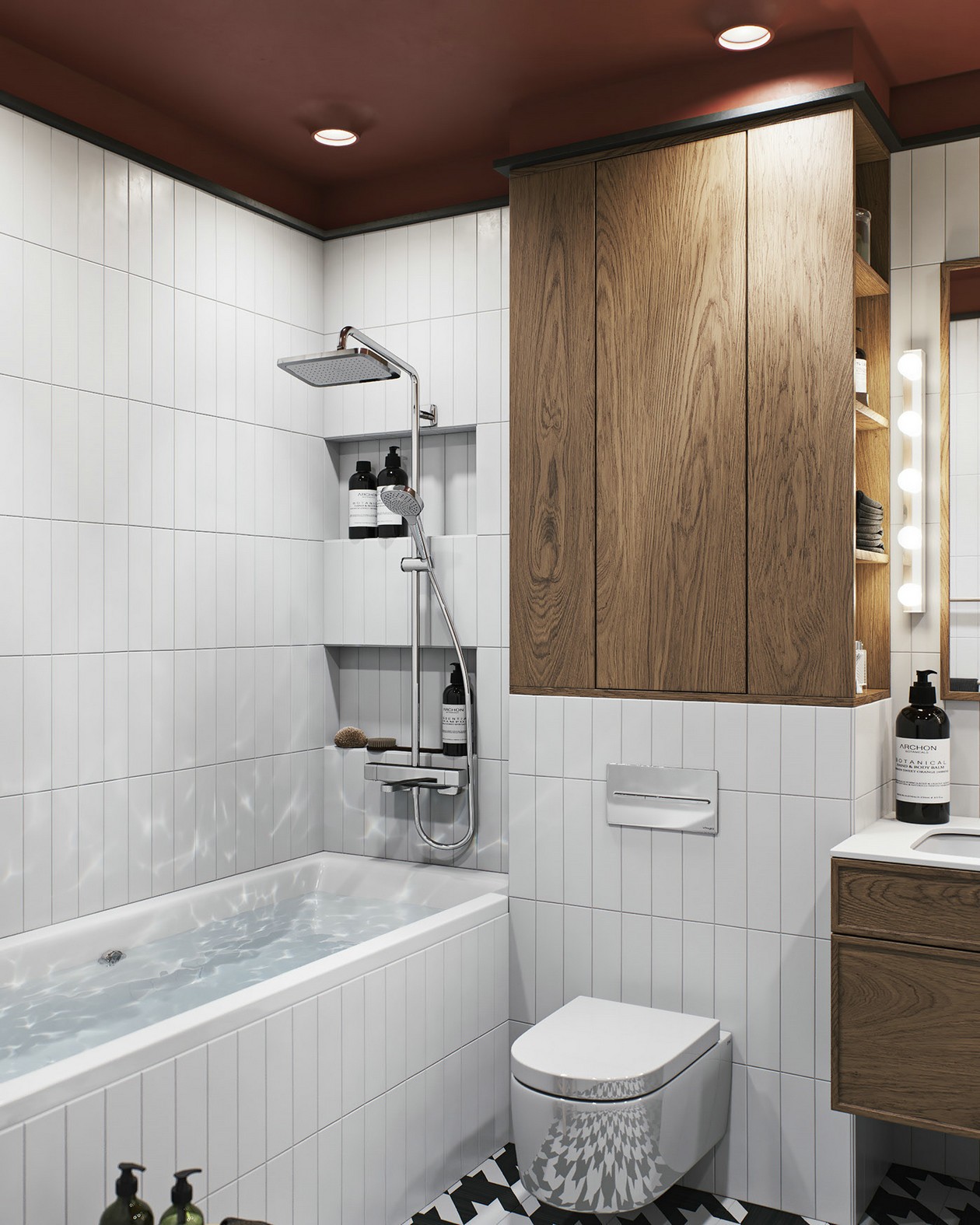 97㎡混搭 风色彩丰富，布局大胆-25