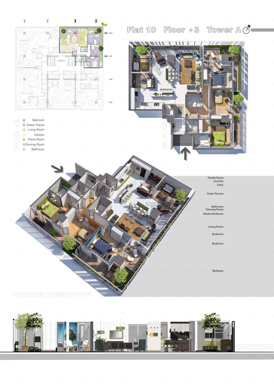 伊朗首个绿色建筑项目 | Kowsar 住宅绿色塔楼-37