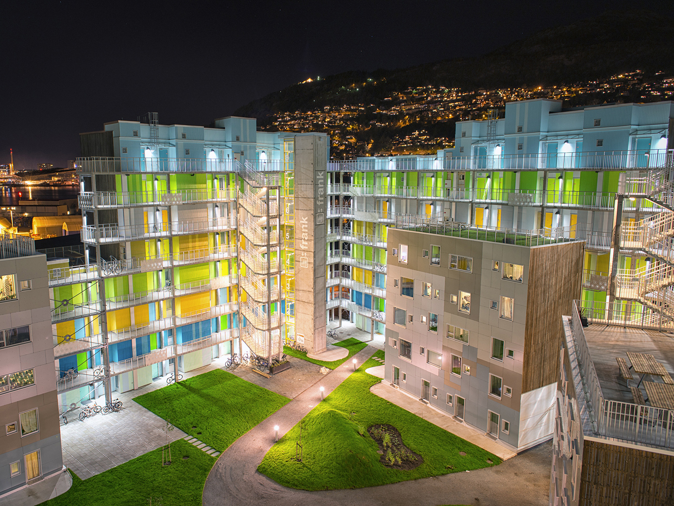 挪威 Gronneviksoren 学生公寓 | 低能耗、高可持续的绿色设计-8